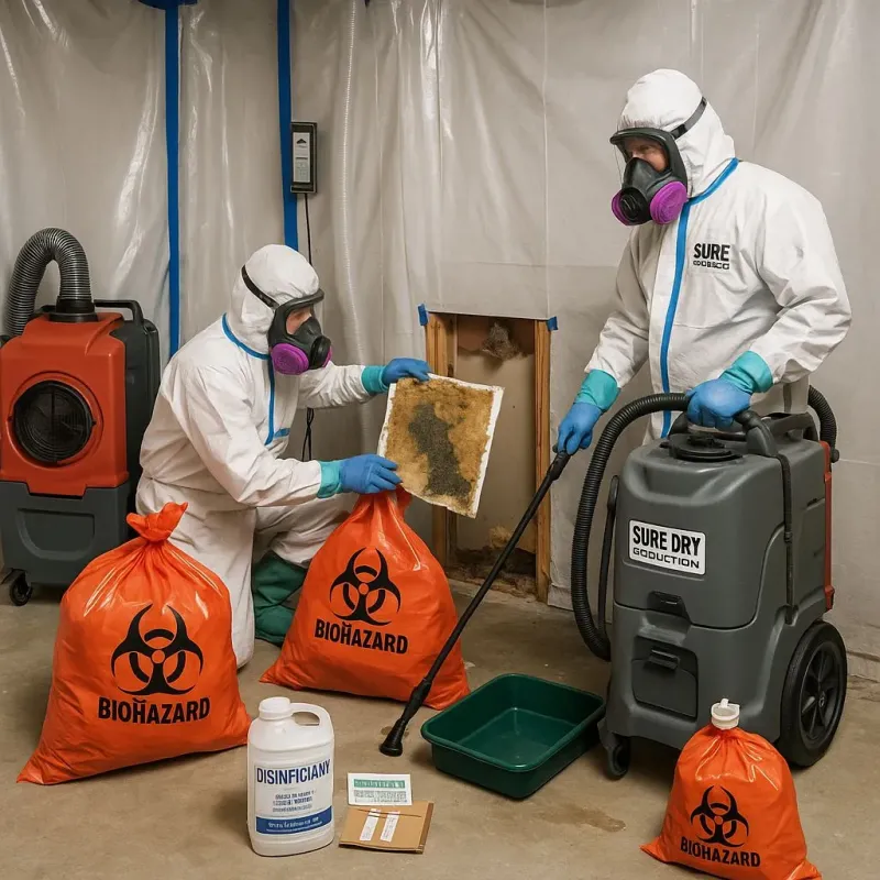 Contaminated Water Handling Protocols process in Montezuma, IA