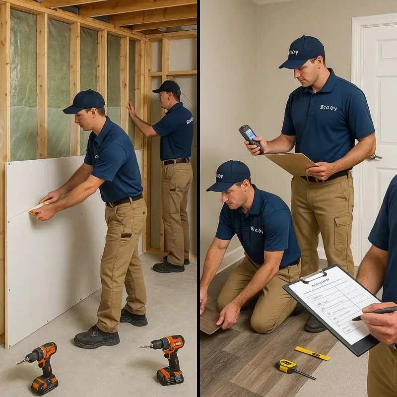 Repairs and Reconstruction process in Montezuma, IA